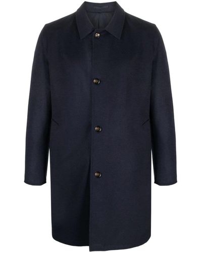 KIRED Cashmere Coat - Blue