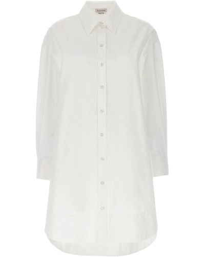 Alexander McQueen Shirt Dress - White