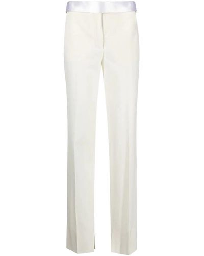 Stella McCartney Trousers Twill Tailoring - White