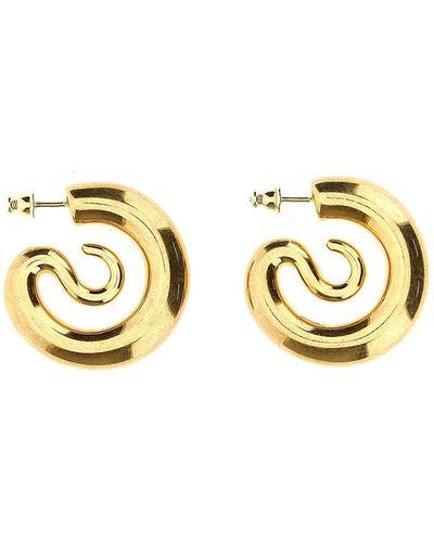 Panconesi Serpent Hoops S Earrings - Metallic