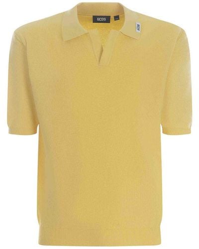 Gcds Cotton Polo - Yellow