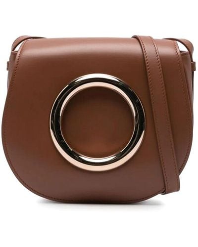Gabriela Hearst Ring Shoulder Bag - Brown