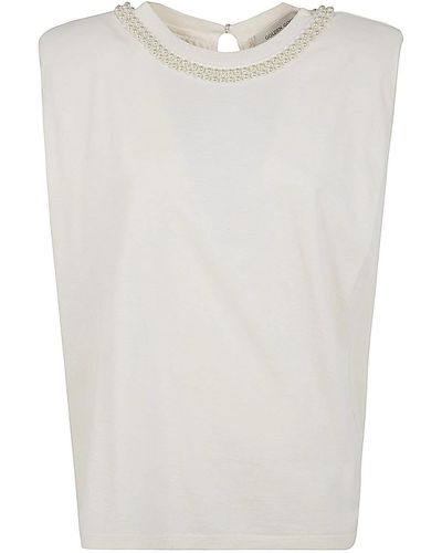 Golden Goose Padded T-shirt - White