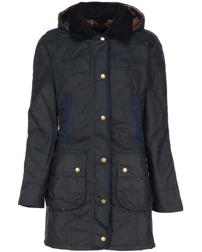 Barbour Bower Wax Jacket - Black