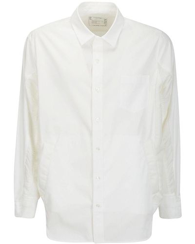 Sacai Shirt Cuffs - White