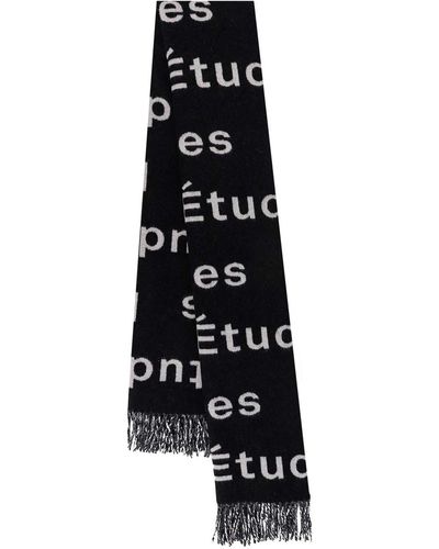 Etudes Studio Wool Scarf - Black