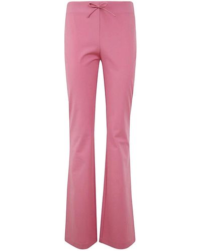 Blumarine Flared Trousers - Pink