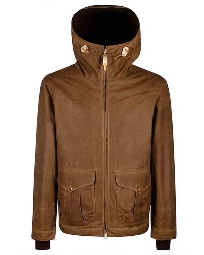 Manifattura Ceccarelli Brown Cotton Jacket