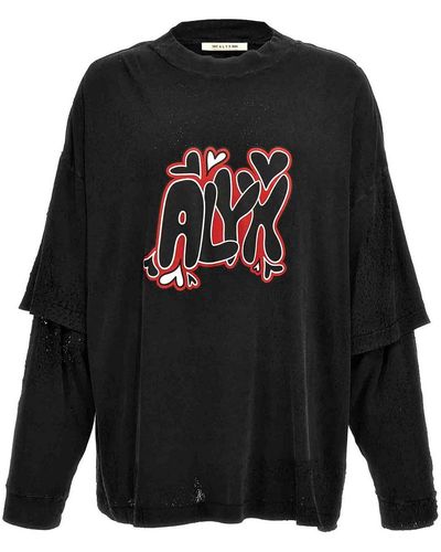 1017 ALYX 9SM Needle T-shirt - Black