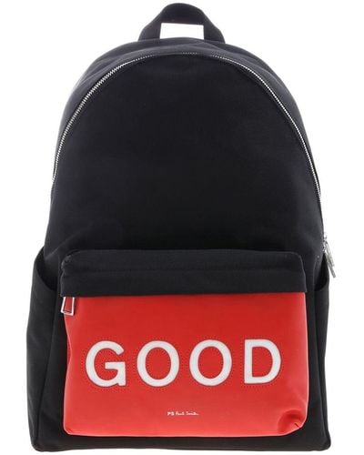 PS by Paul Smith Good Backpack In - Red