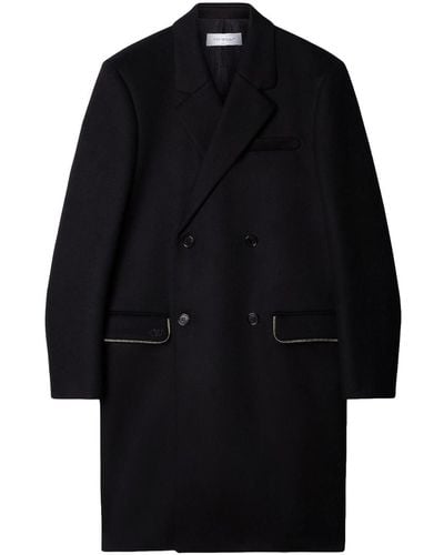 Off-White c/o Virgil Abloh Wool Coat - Black