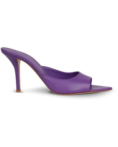 Gia Borghini Sandal With Perni 04 Heel - Purple