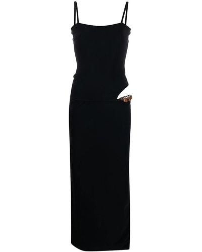 Christopher Esber Cut-out Detai Sleeveless Dress - Black