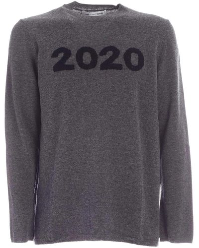 Comme des Garçons Embroidery 2020 Pullover In - Gray