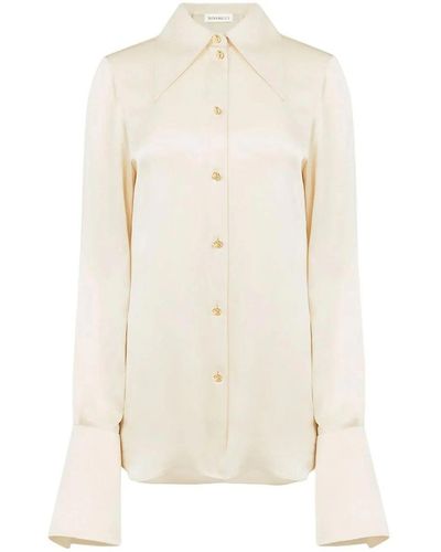 Nina Ricci Bell Cuff Shirt - White