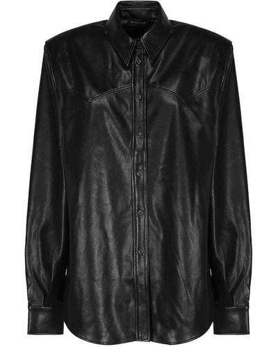 ANDAMANE Leather Jacket - Black