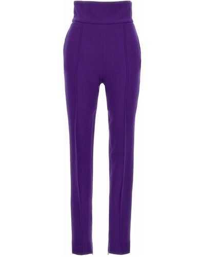 Alexandre Vauthier Tailored Pants - Purple