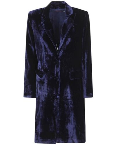 BIANCO LEVRIN Colette Coat - Blue