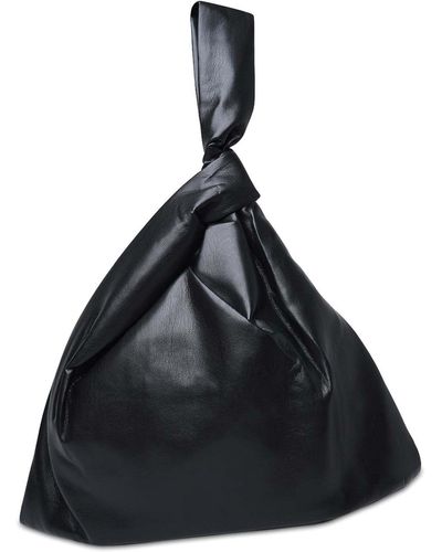 Nanushka Large Vegan Leather Bag - Black