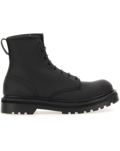 Premiata Leather Boots - Black