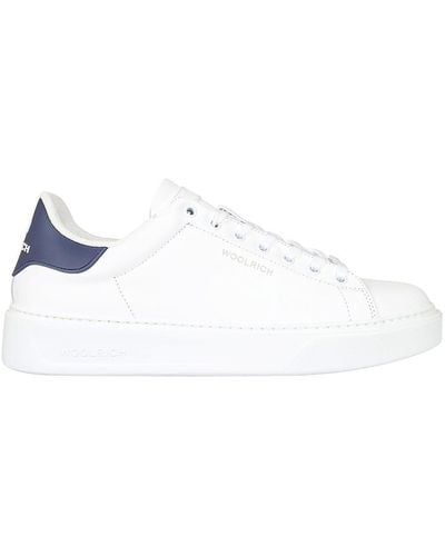 Woolrich Logo Trainers - White