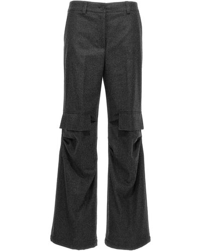 P.A.R.O.S.H. Cargo Trousers - Black
