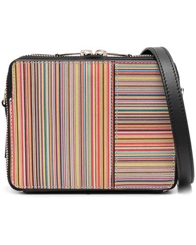 Paul Smith Signature Stripe Camera Bag - Multicolour