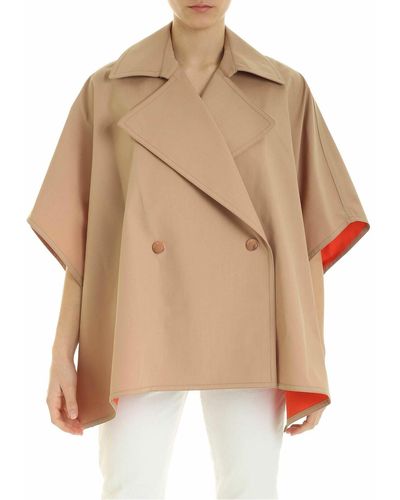 See By Chloé Cape With Orange Interior - Natural