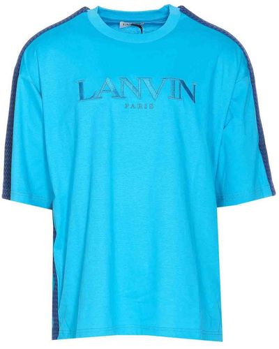 Lanvin T-shirt Crewneck - Blue