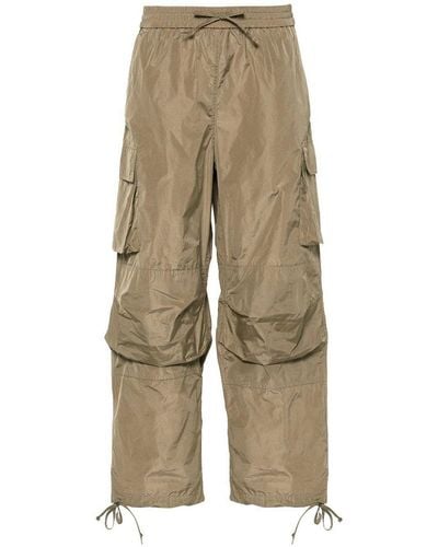 MSGM Cargo Casual Trousers - Natural
