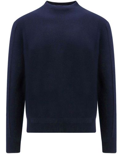 Zegna Wool And Cashmere Sweater - Blue