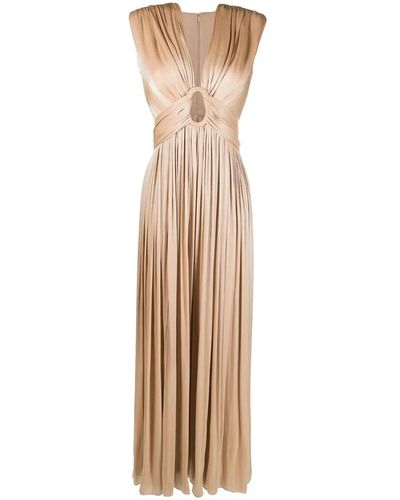Costarellos Long Dress - Brown