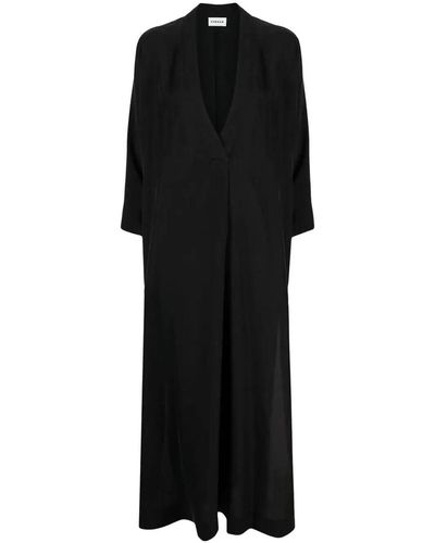 P.A.R.O.S.H. Silk Dress - Black