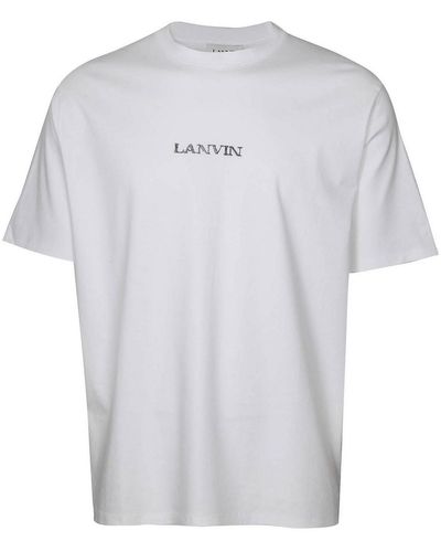 Lanvin Cotton T-shirt With Logo - White