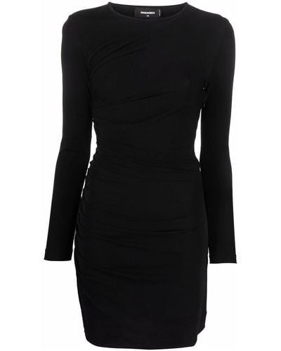 DSquared² Short Tigh Dress - Black