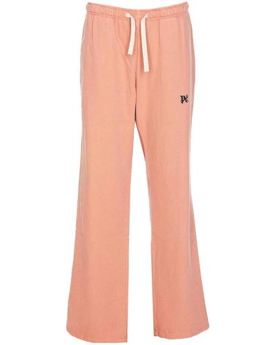 Palm Angels Monogram Travel Trousers - Pink