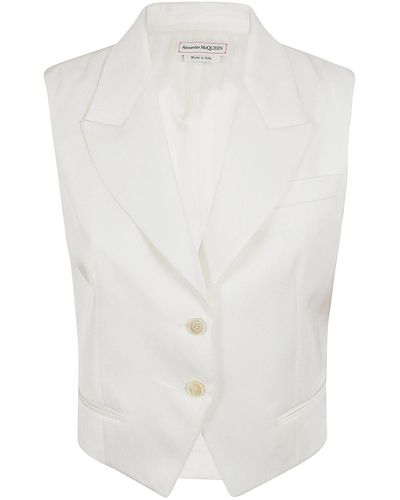 Alexander McQueen Jacket - White