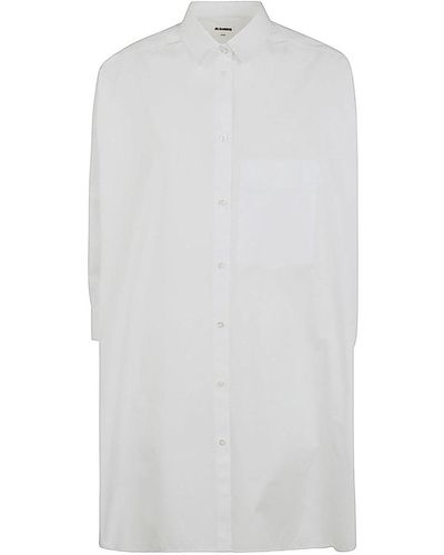 Jil Sander Sunday Oversized Boxy Shirt - White