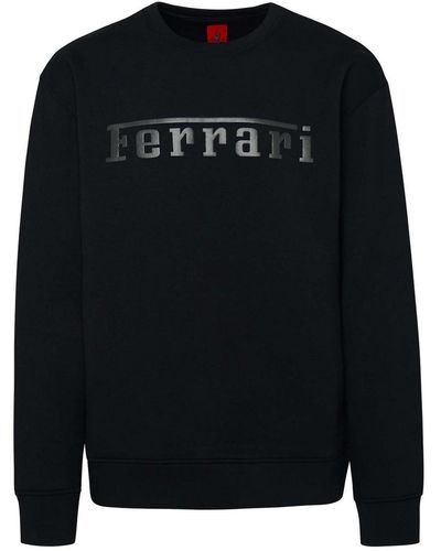 Ferrari Logo Sweatshirt - Black