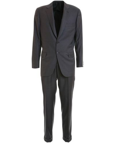 Brioni Colosseo Wool Suit - Black