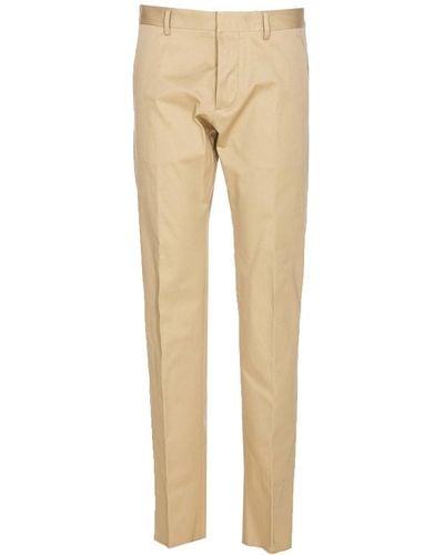 DSquared² Stone Cool Guy Trousers With Logo - Natural