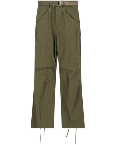 Sacai Casual Trousers - Green