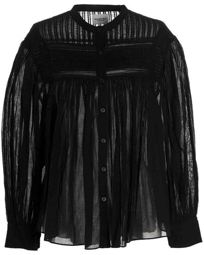 Isabel Marant Plalia Shirt - Black
