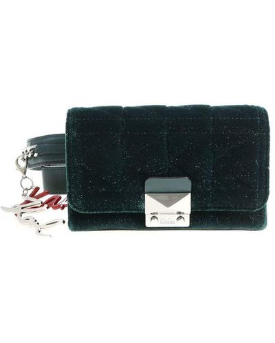 Karl Lagerfeld Karl X Kaia Glittered Waistbag - Black