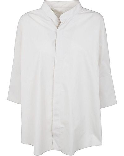 Ami Paris Darin Collar Shirt - White