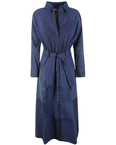E.L.V. Denim Dress - Blue