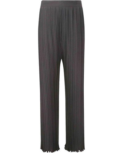 Lanvin Pleated Trousers - Grey