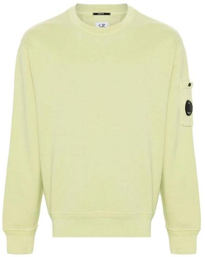 C.P. Company Crew-neck Sweatshirt - Yellow