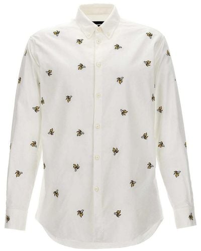 DSquared² Fruit Embroidery Shirt - White