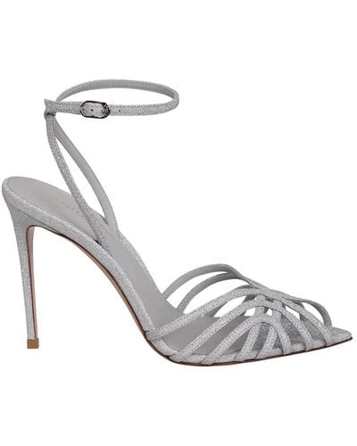 Le Silla Embrace Sandals With Glitter - Metallic